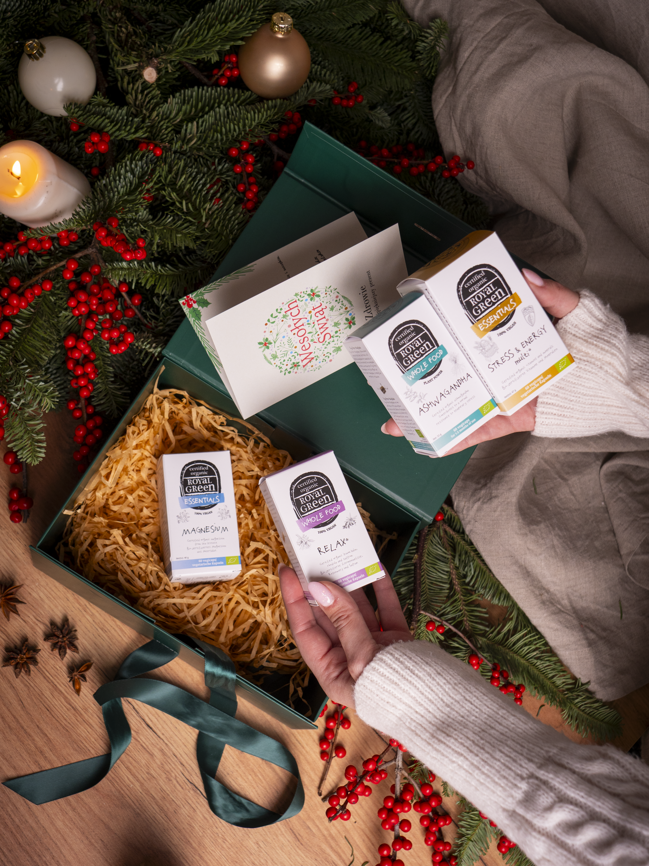 ZESTAW ŚWIĄTECZNY NATURALNY BALSAM DLA UKŁADU NERWOWEGO