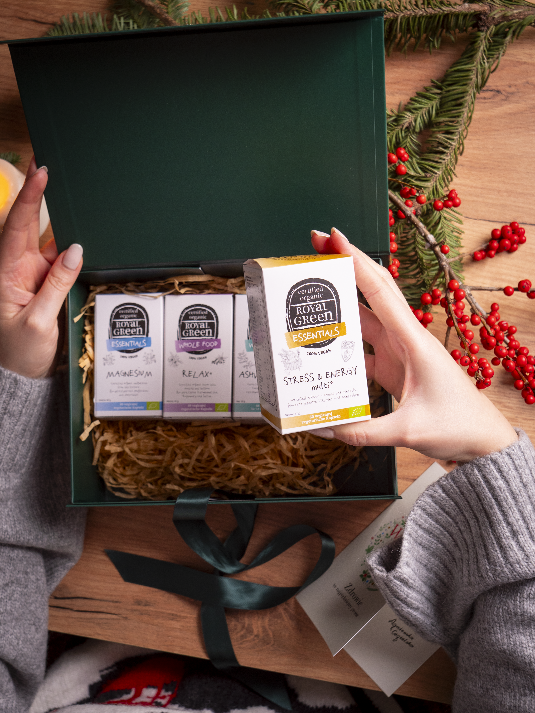 ZESTAW ŚWIĄTECZNY NATURALNY BALSAM DLA UKŁADU NERWOWEGO