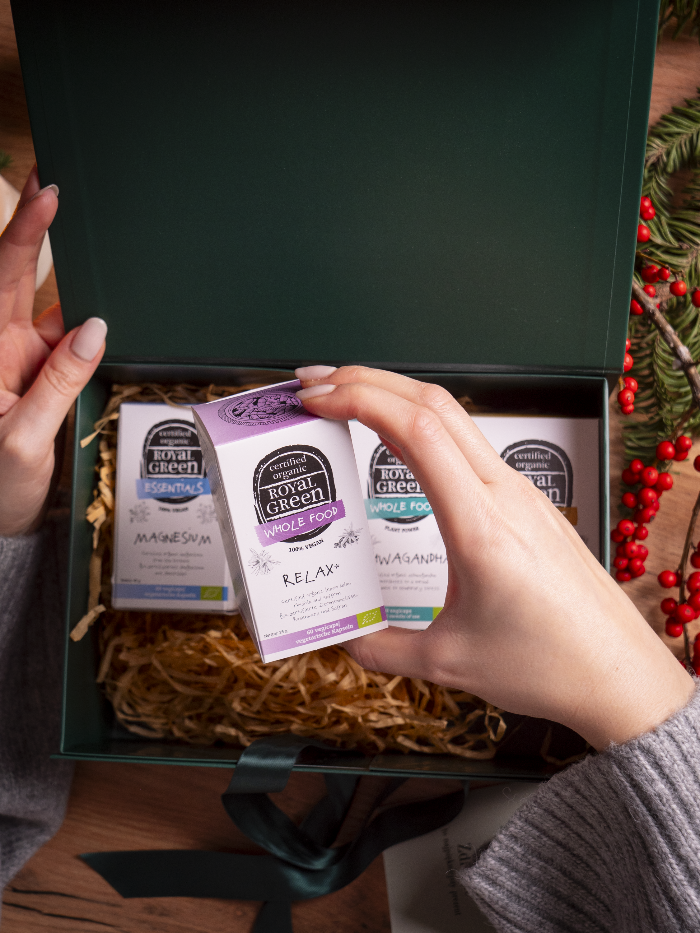 ZESTAW ŚWIĄTECZNY NATURALNY BALSAM DLA UKŁADU NERWOWEGO