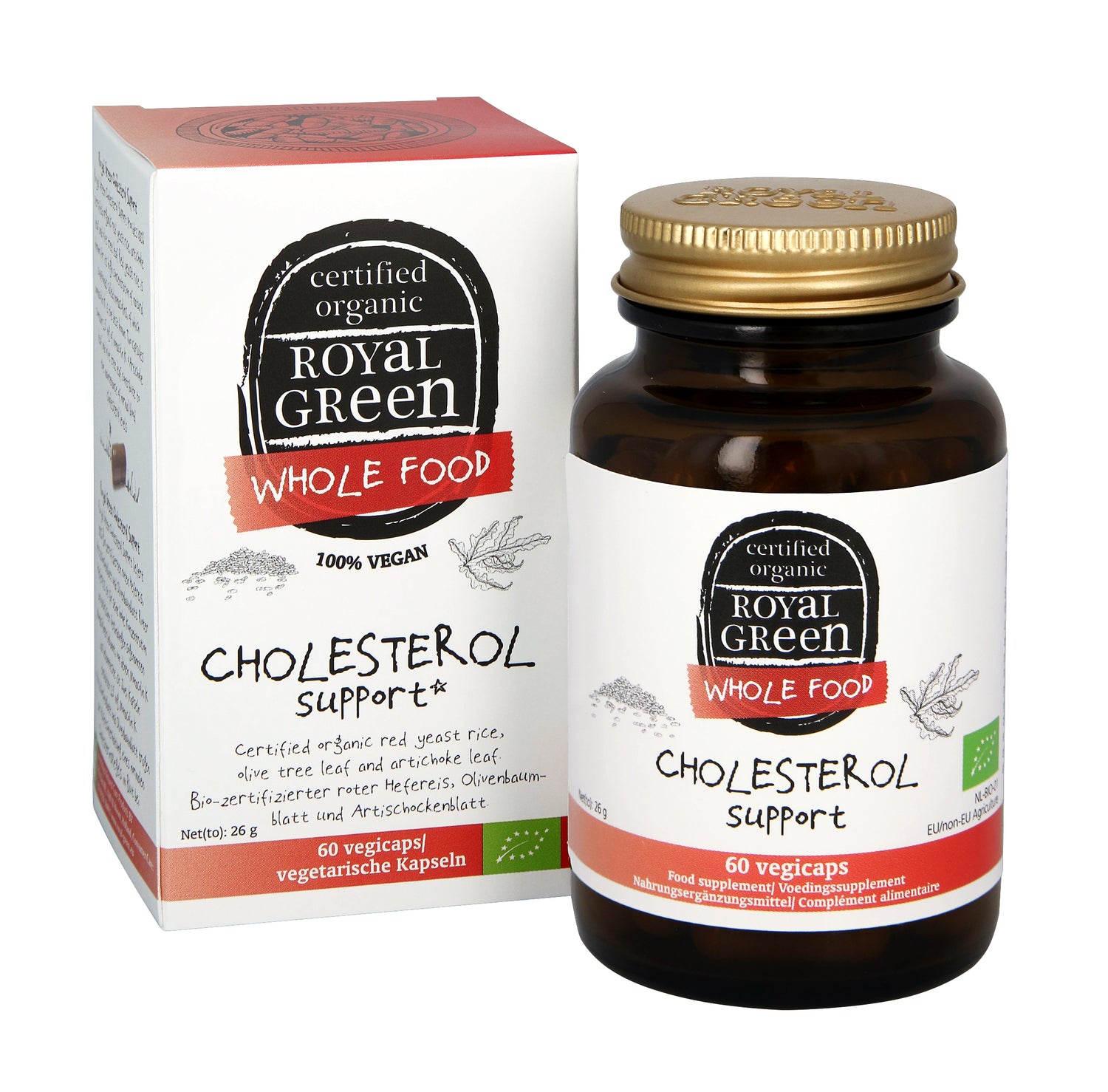 Wsparcie cholesterolu kompleks BIO
