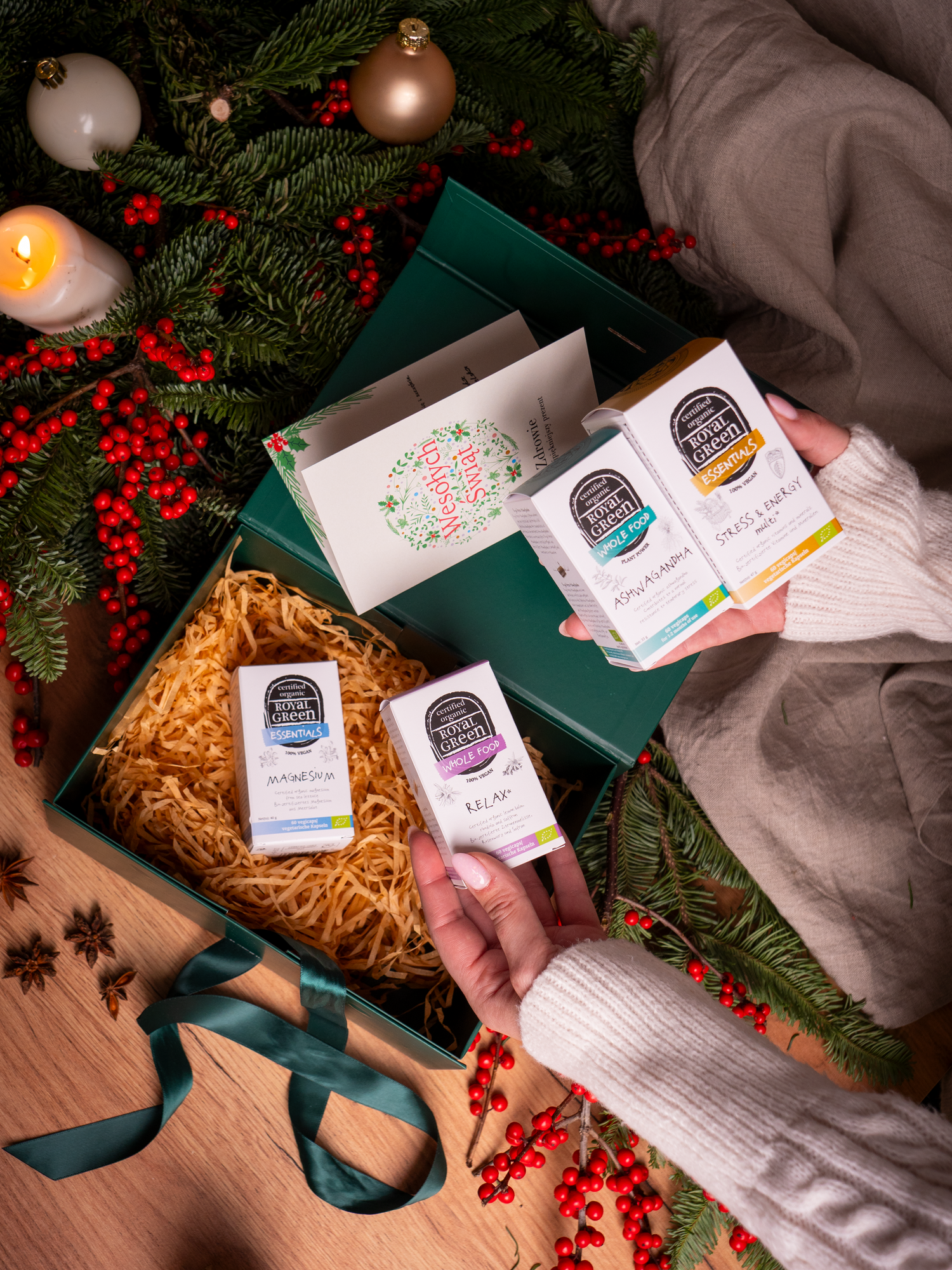 ZESTAW ŚWIĄTECZNY NATURALNY BALSAM DLA UKŁADU NERWOWEGO