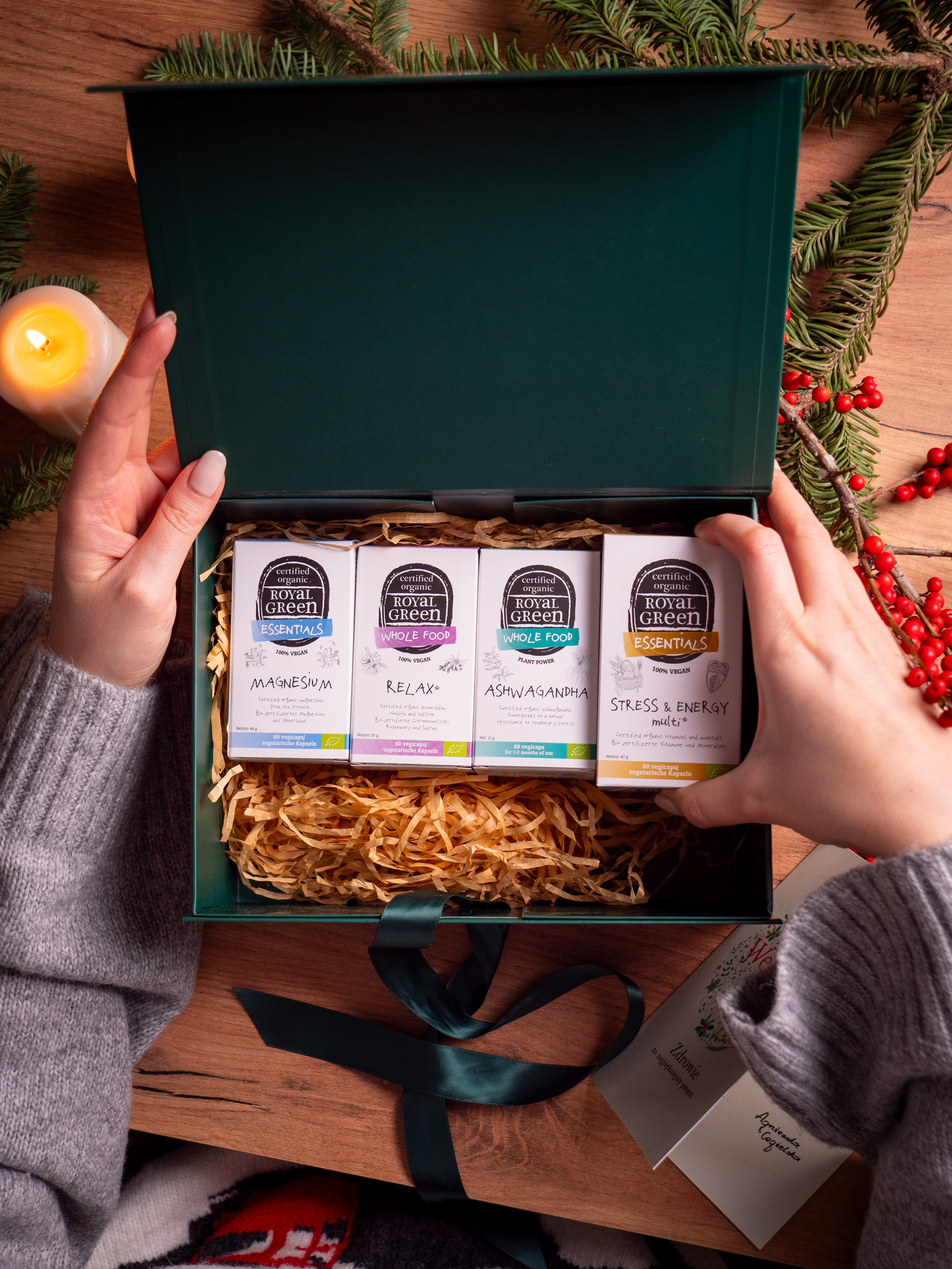 ZESTAW ŚWIĄTECZNY NATURALNY BALSAM DLA UKŁADU NERWOWEGO