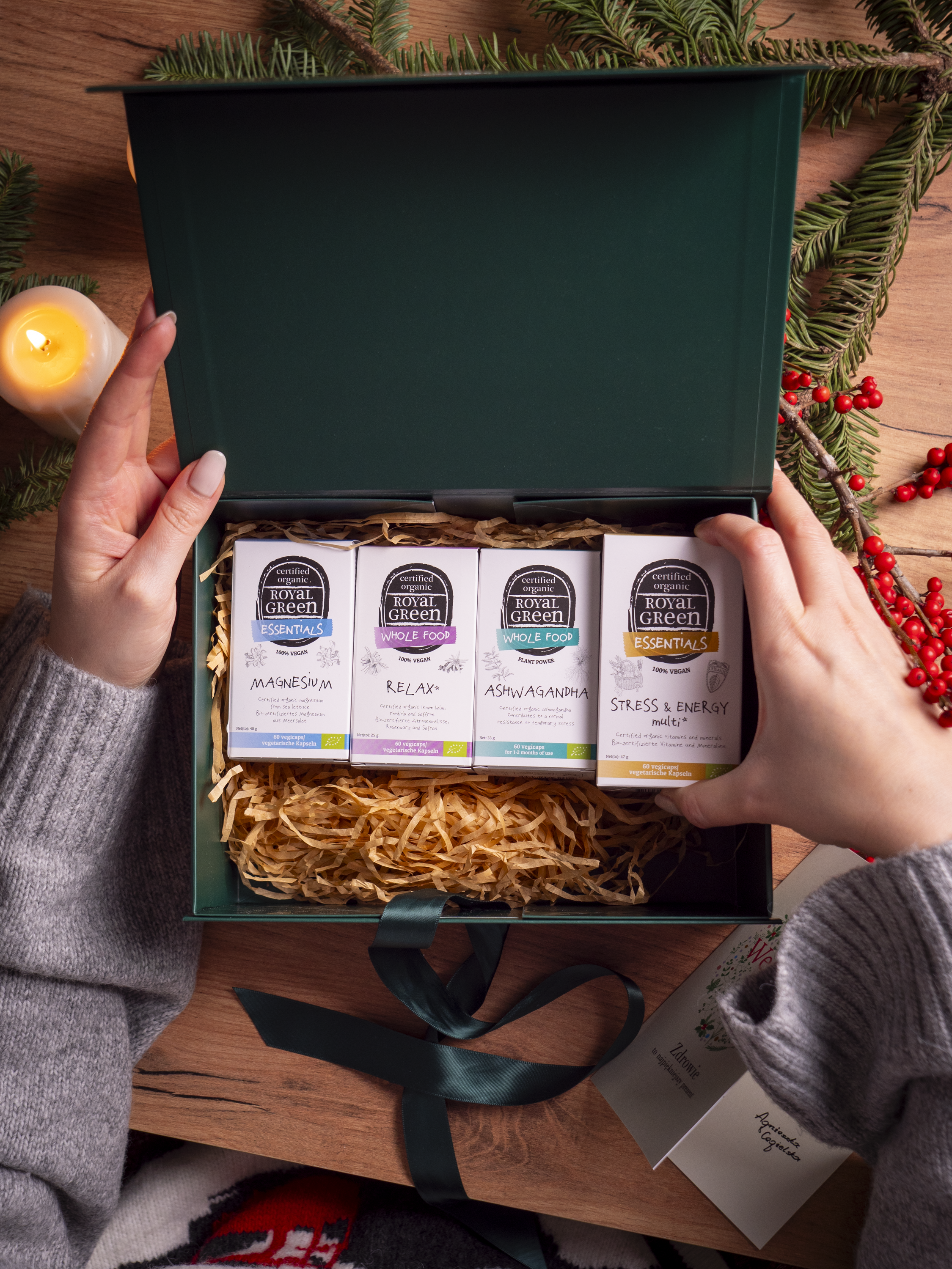 ZESTAW ŚWIĄTECZNY NATURALNY BALSAM DLA UKŁADU NERWOWEGO